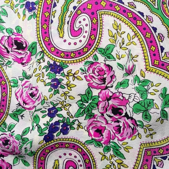 Maeve Silk Floral Print Women's Top - Picture 11 of 13